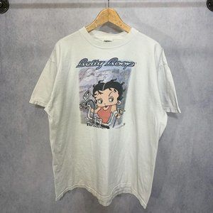 Vintage 1990s Betty Boop biker shirt